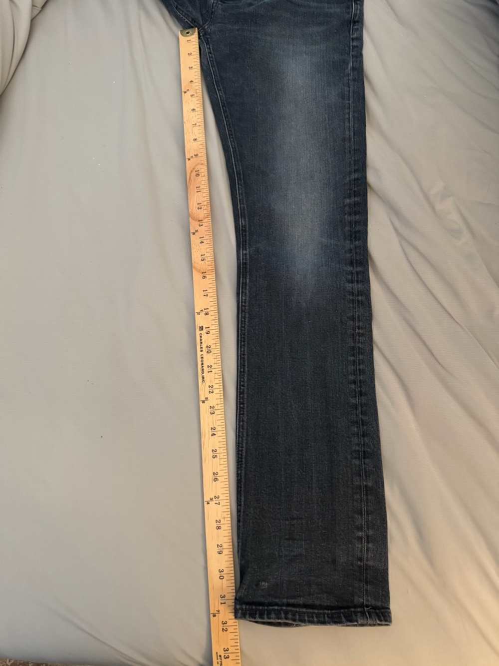 Nudie Jeans Men's Grim Tim Dark Blue Jeans Size 30x32 - Picture 10 of 10